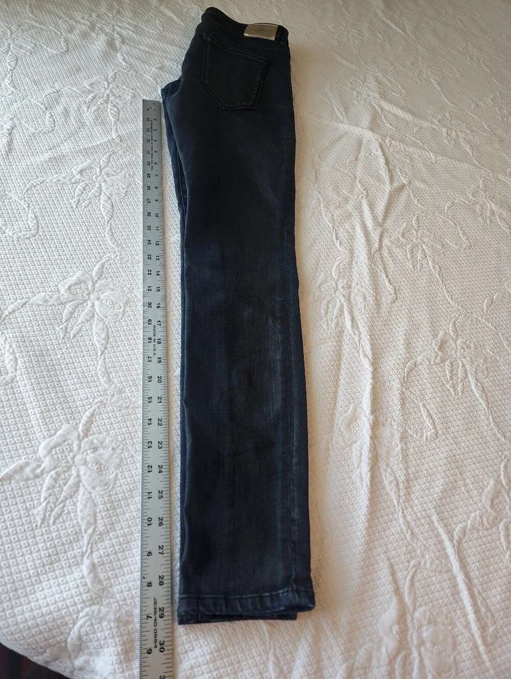 Roberto Cavalli Black Washed Skinny Jeans